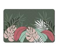 set de table 28.5 x 44 cm polypropylene opaque beauty jungle Douceur d'Intérieur Vert G