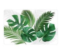 set de table 28.5 x 44 cm polypropylene opaque canopee Douceur d'Intérieur Vert G