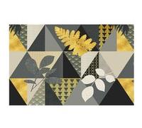 set de table 28.5 x 44 cm polypropylene opaque loelia Douceur d'Intérieur Jaune G