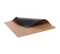 Set de table 46 x 33 cm, recto verso, set de 4 pc, noir / marron, PVC, Bitz