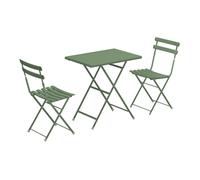 Set de table de jardin + 2 chaises de jardin Arc en Ciel Table: LxWxH 70x50x74cm/Chair: WxHxD 42.5x81x43cm