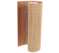 Set de Table Décoratif en Bambou 35cm X 2m, Kaki | Texture Naturelle, Finition Lisse, Style Rustique Moderne, pour Assiettes et Boissons à Table ou Comptoir