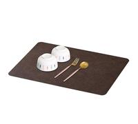 Set de table en cuir | Fournitures de cuisine résistantes à la chaleur | Insulte thermique - C-p Mat - Pour En-tertainers Apartm-ent Maison Di-ner Party Holiday Coffee Shop Patio Restaurant Picnic