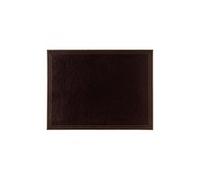 Olympia – Set de table rectangulaire CE298 Grand en similicuir résistant à la chaleur Marron