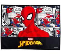 Set de table en tissu pour enfant pour fan de Spiderman, 40 x 30 cm, pour déjeuner, loisirs et école, pliable, bandes dessinées