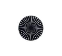 Set de Table Feutre Centre de Table 40 cm ROND Noir et Argent