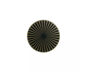 Set de Table Feutre Centre de Table 40 cm ROND Noir et Or