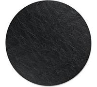 Set de table Kalea noir 38 cm (lot de 2) - Kela - Noir - Plastique Noir G