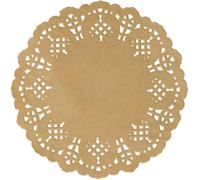 Set de table - KRAFT - Rond - Beige - 35 cm - Naturelle - Lavable