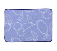 Set de table matelassé 35x50 cm 100% coton LINE Bleu