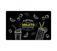 Set de Table Mojito 28x44cm Noir