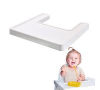 Set de table pour chaise haute, bord surélevé pour chaise haute anti-lop, passe au lave-vaisselle, sets de table en silicone sans BPA, sets de table pour nourritures de bébé et tout-petits