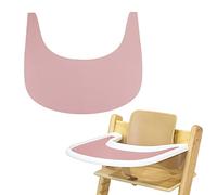 Set de table pour chaise haute en silicone durable, propre et hygiénique, pour chaise haute Tripp Trapp, convient pour Tripp Trapp Plateau de chaise haute (Rose)