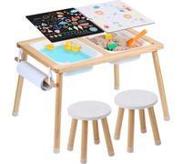Set de table sensorielle - Table de jeu de sable - Table d'activité - Table de jeu d'eau - Jouets éducatifs pour enfants