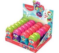 Set de taille-crayons avec gomme Maped Loopy Totem G