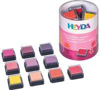 Set de tampons encreurs 3x3cm Sunrise Paquet de 6 pièces