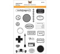 Set de tampons transparents pour le scrapbooking et le style vintage