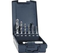 Set de tarauds combinés Exact 05910 7 pièces métrique M3, M4, M5, M6, M8, M10