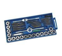Set de tarauds et filières - Brüder Mannesmann - 40 pièces - Coffret de 40 tarauds