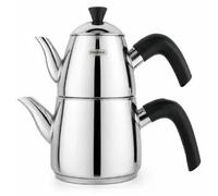 Set de théière Mulex acier inox 18/10 brillant 1,0 L et 2,0 L