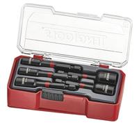 Set de tourne-écrous à choc 1/4'' 5 pièces Teng Tools TJNS05