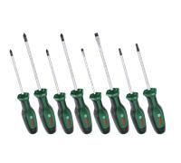 Bosch Set tournevis 1600A02BX8 – 8 pièces, haute performance, acier S2, softgrip, pointe magnétique