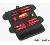 Set de tournevis lames interchangeables VDE - 8 pièces - CIMCO 117860
