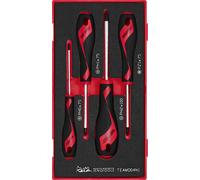 Set de tournevis PH- PZ Foam1 tray 4 pièces Teng Tools TEAMD04N1