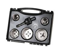Set de trépans \ Electricité et plomberie\ Wolfcraft 3764000 35 mm, 40 mm, 51 mm, 65 mm, 68 mm 6 pièces 1 set