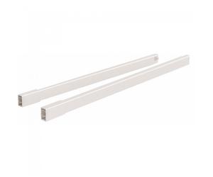 Set de tringles HETTICH ArciTech longitudinale - 650 mm - Blanc - 9149292