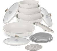 Set de vaisselle avec surface en titane 13 pices Sahara Nordic Collection