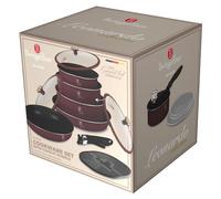 Set de vaisselle avec surface en titane 13 pièces Leonardo Nordic Collection