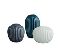 Set de vases Hammershøi 1x H 5,5cm / 1x H 6,5cm / 1x H 8,5cm