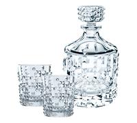 Set de verre et carafe à whisky PUNK, 3 pièces, Nachtmann