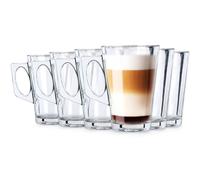 Latte-Kaffeegläser 255 ml 6 Stück.