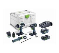 Set de vissage sans fil TID 18 5,0/4,0-Set TPC 18/4 - FESTOOL - 577654