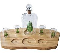 Set décanteur avec carafe, plateau et verre - 84 cl