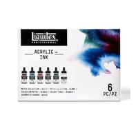 Liquitex Professional Encre Acrylique Set 6X30ml Couleurs Feutrées + Blanc
