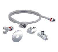 Geberit Kit de raccordement d'eau pour WC AquaClean Tuma, réservoirs encastrés 12 cm, 147035001,