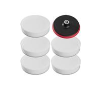 Set d'éponges de polissage soft 5 éponges de polissage 180 mm blanc
