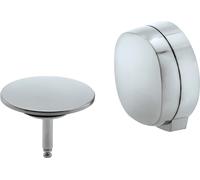 Set d'équipement Duravit, poignée tournante et grilles pour bec de baignoire incluses, 792524000007000, Couleur: acier inoxydable brossé