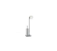 Set Dérouleur Papier WC + Brosse WC en Inox Style