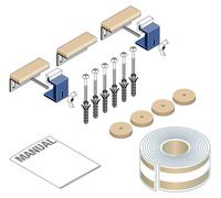 Set dinsonorisation LAUFEN pour grands receveurs de douche jusquà 1000x1000, H2989820000001