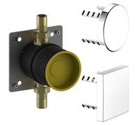 Set d'interrupteurs de tuyaux encastrés IXMO de KEUCO, 59949000070