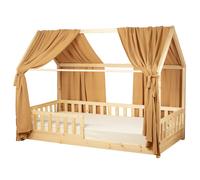 Set double ciel de lit cabane camel