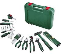 Set d'outils à main Bosch Advanced, 52 pièces, Pinces, Cliquet, Tournevis, Coffret en plastique