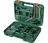 Set d'outils Bosch 64 pièces, Acier et plastique, Noir, Polyvalent, Professionnel et bricoleur