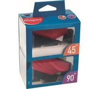 Set d'outils de coupe MatCutter 45 / 90 GRad incl. 5 lames dans une boîte blister.