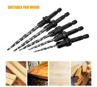 Set d'outils de forage bois - 11 pièces