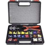 Toolcraft Set de sertissage PZ-507 1365635 439 pièces pour cosses, Faston et embouts
